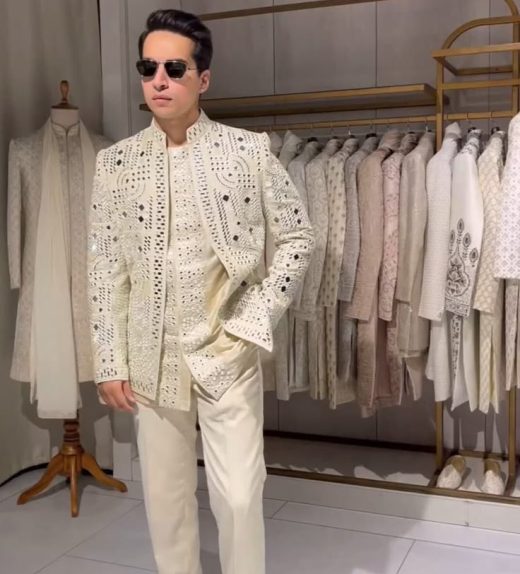 , Embroidered Sherwani for Men,